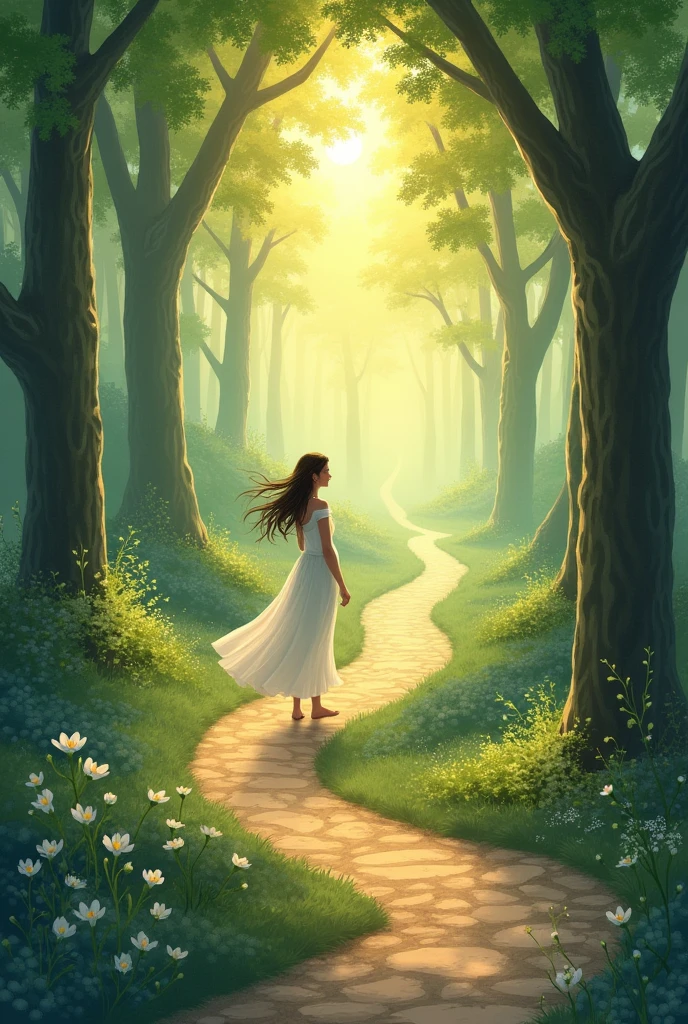 'Camino de Maria' art that can be used as an icon or logo