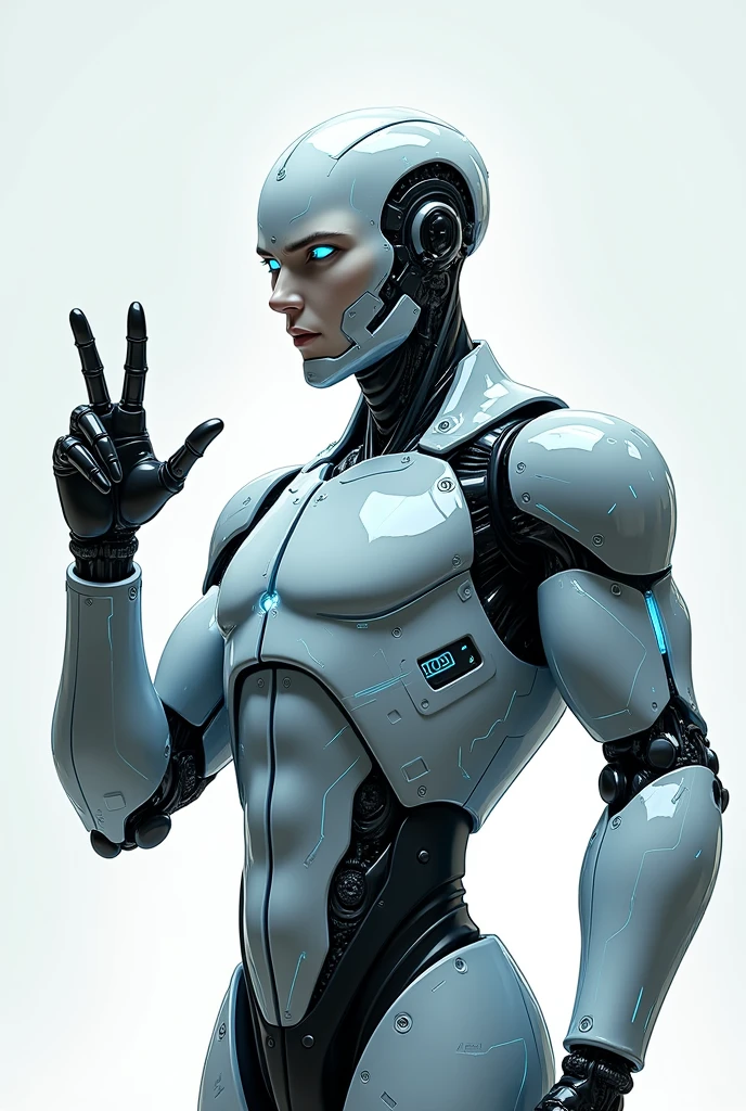  Male human robot poses 🤙