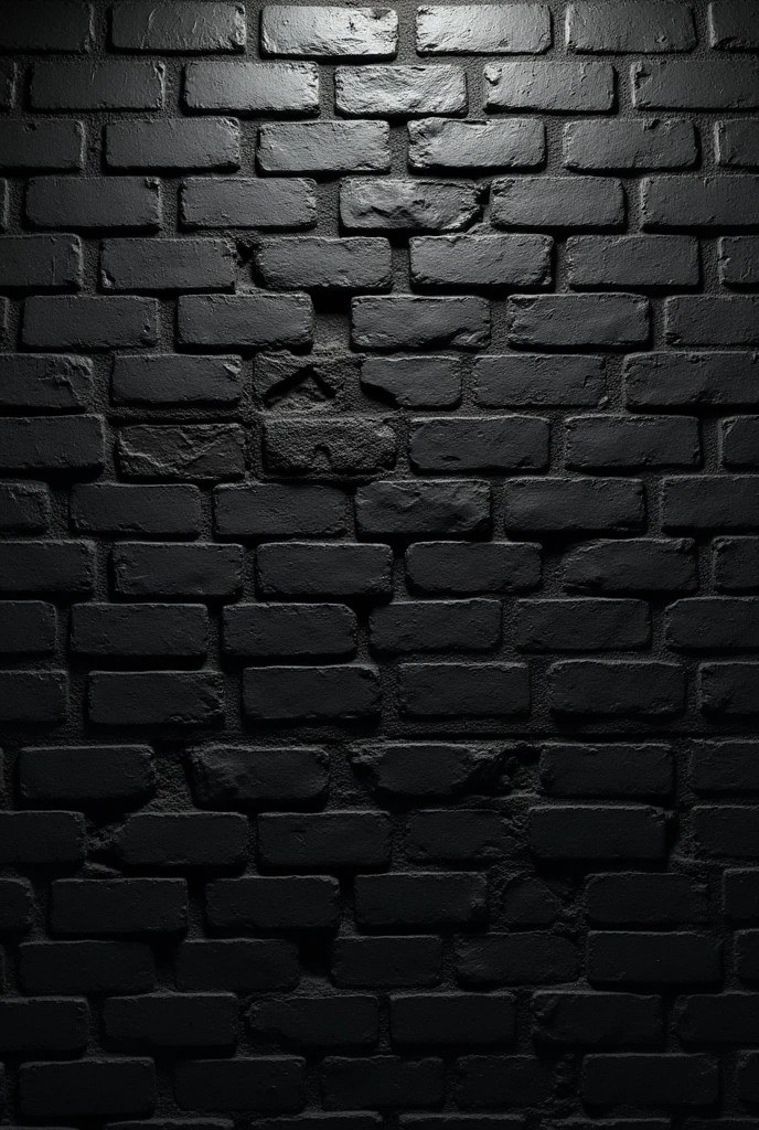 Black brick wall
