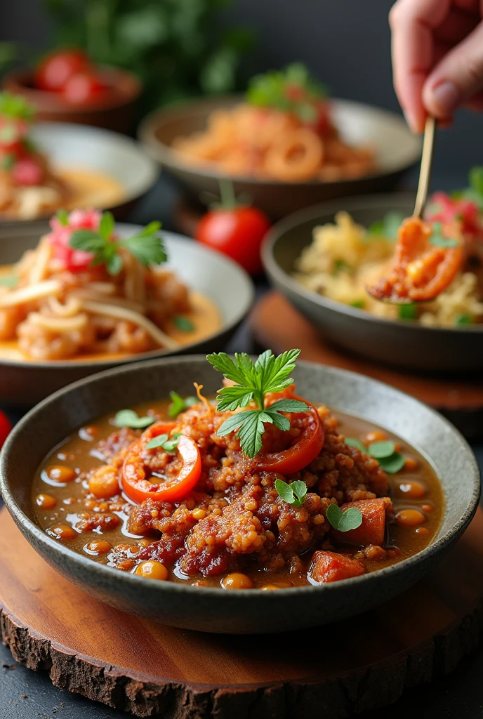 international cuisine food
