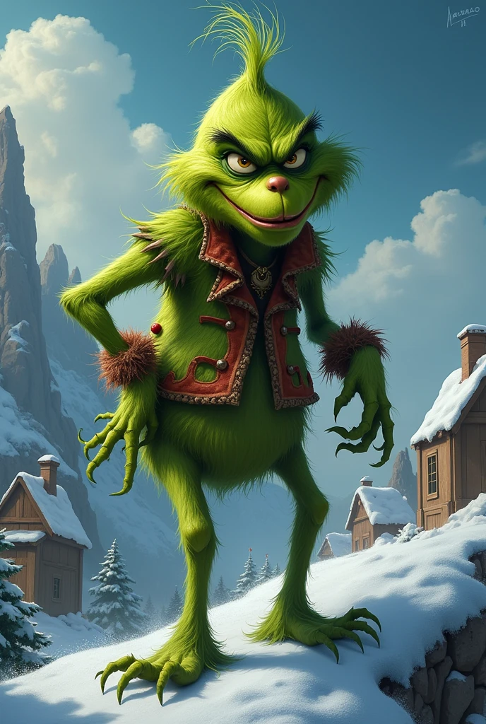 bald grinch