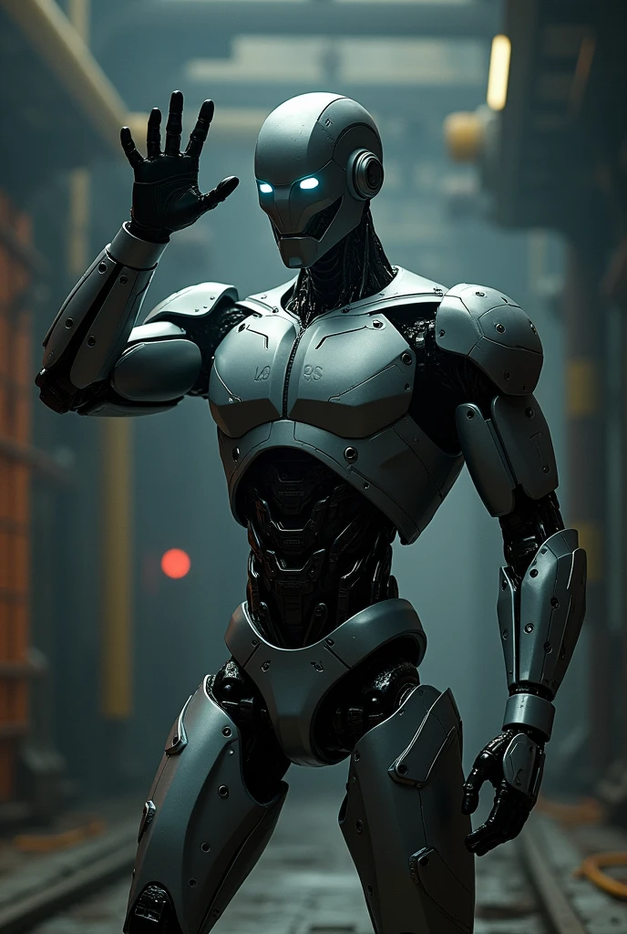  Male human robot poses 🤘