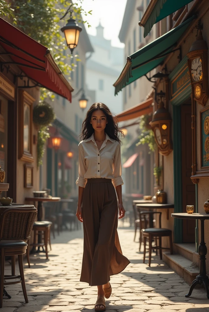 Ana decided to ignore the watchmaker and keep walking.