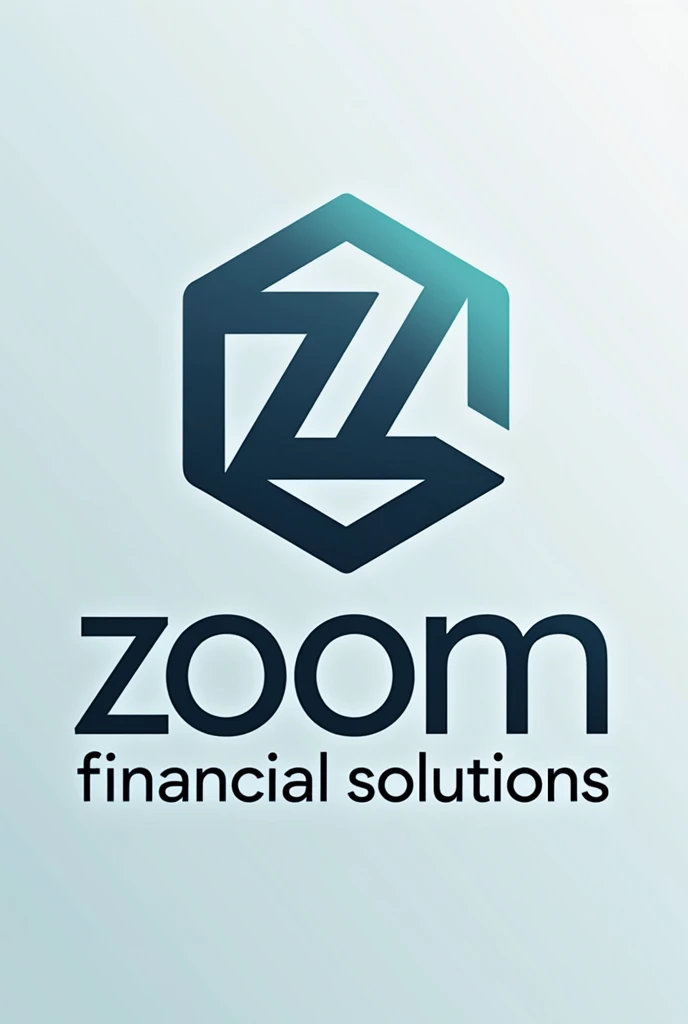 logo of "Zoom Financial Solutions" even more professional and attractive to customers, here are more refined suggestions: design concept: Design should capture the essence of trust, speed and accessibility. Think of a logo that not only stands out visually, but that tells a story of financial efficiency and ease of access. A minimalist and sophisticated design helps reinforce the idea of professionalism. Main symbol: An abstract symbol that combines elements of a growth chart, a lightning bolt or a stylized arrow can represent the speed and efficiency of financial services. Incorporating a subtle image of a circle or shield can add a sense of protection and security., important elements for a financial company. Advanced Typography: Opt for modern, sans-serif typography, perhaps with a slight customization to differentiate your brand. Capital letters convey authority, while careful spacing between letters provides a sense of balance and clarity. the name "Zoom" can be highlighted with a slight tilt or a different color to emphasize the idea of speed. Paleta de cores: In addition to shades of blue and green, that are traditional in financial services, adding a shade of silver or metallic gray can add a touch of sophistication. Dark blue combined with vibrant green or touches of gold can suggest prosperity and exclusivity., attracting a wider audience. Additional Visual Elements: Incorporating dynamic lines or soft geometric shapes can help guide the eye and create a sense of movement and progress., reflecting the company's mission to provide fast, hassle-free solutions. Versatility: Make sure your logo is legible and impactful in different sizes and formats., both in paper and digital, and that works well in monochrome versions to maintain flexibility of use.