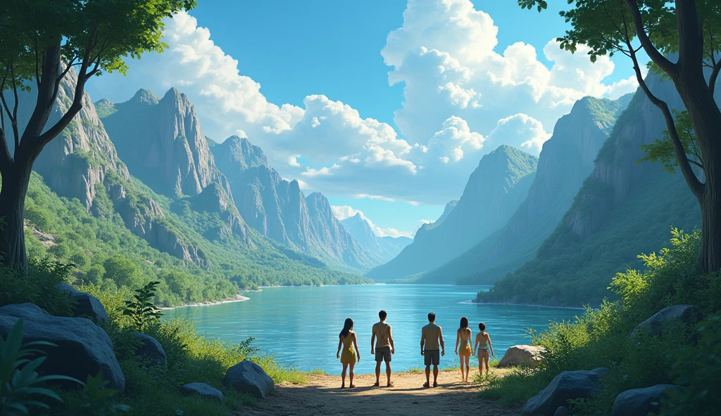 In 3D animation.How does the story highlight the unpredictability of nature?