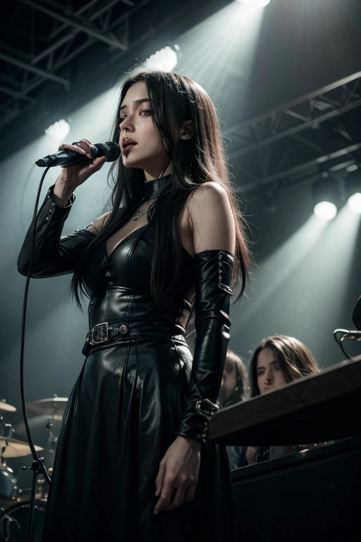 Band members doom metal melancholic female vocalist atmospherics male vocalist  posers 