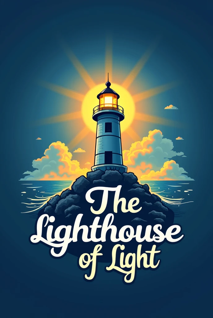 Logo with letters in Spanish The Lighthouse of Light