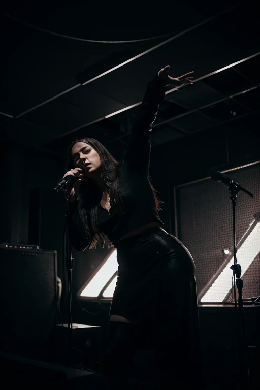 Band members doom metal melancholic female vocalist atmospherics male vocalist posers