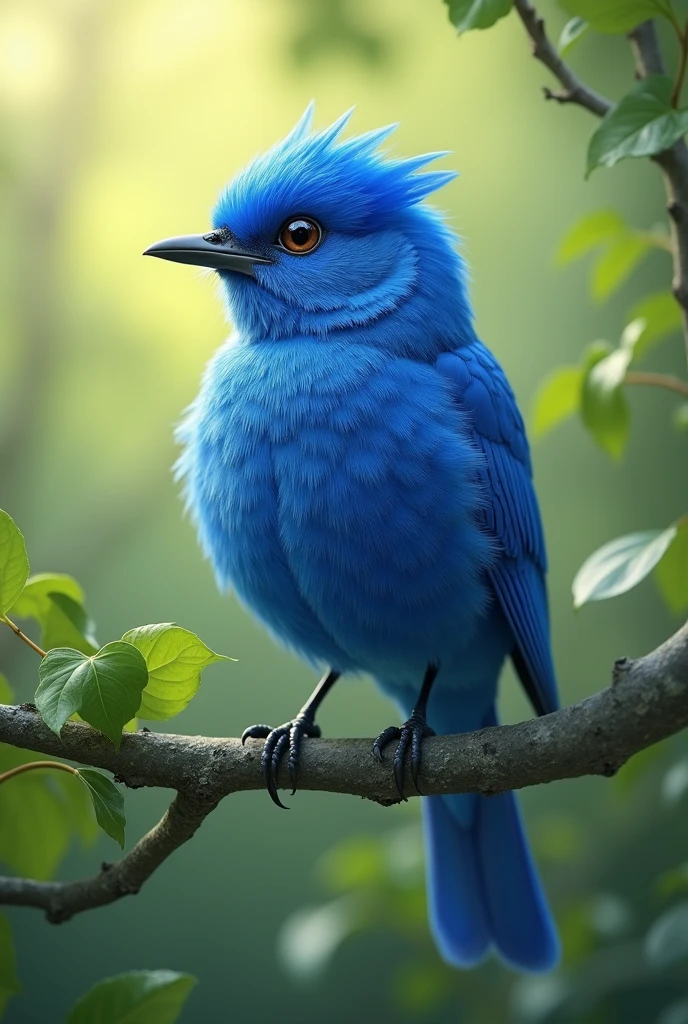A blue bird