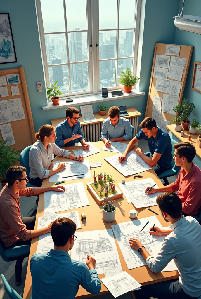 Design process in an architectural work