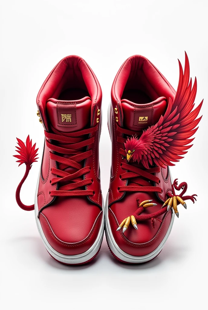 red griffin all star sneakers