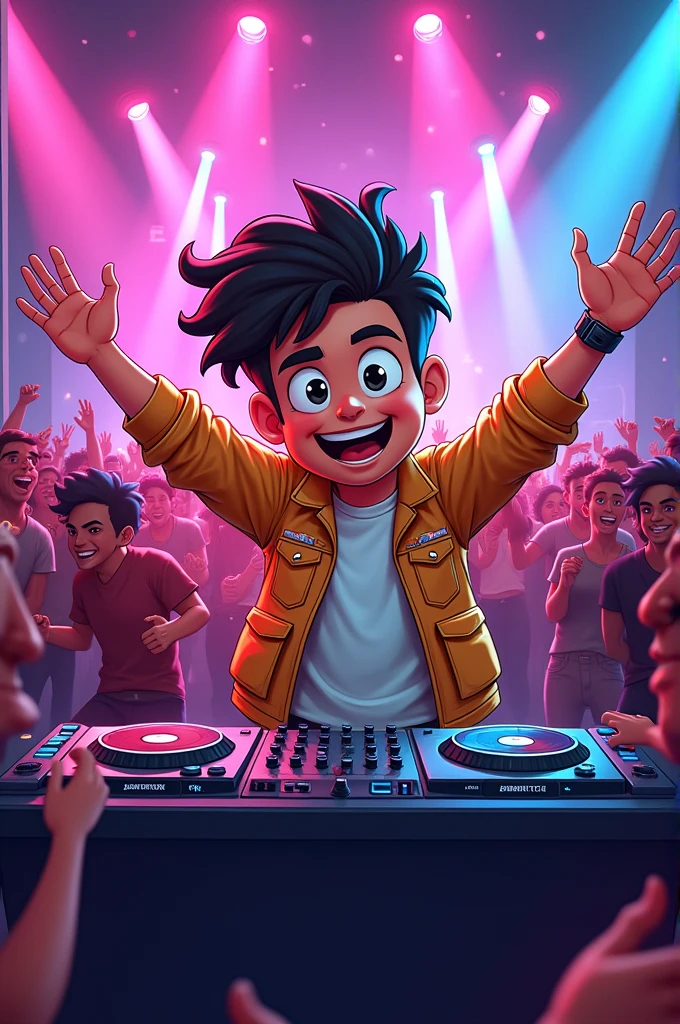 Javierito animated DJ
