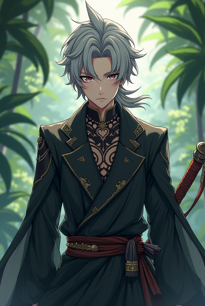 anime character, masculine, Alhaitham de Genshin impact