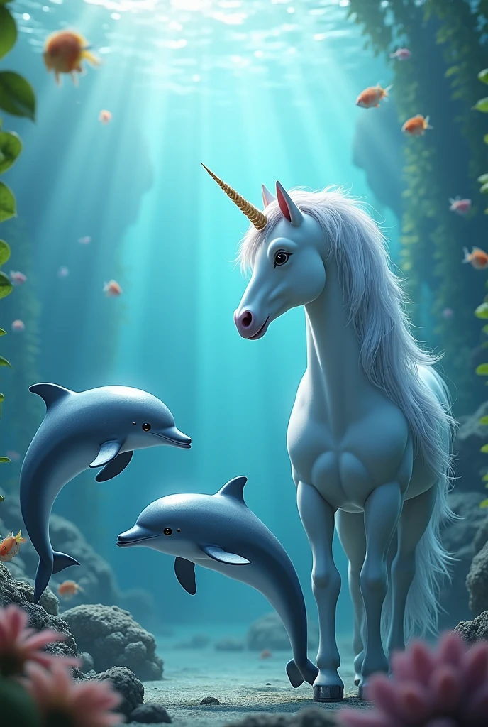 It's okay but let the dolphins and the unicorn shine