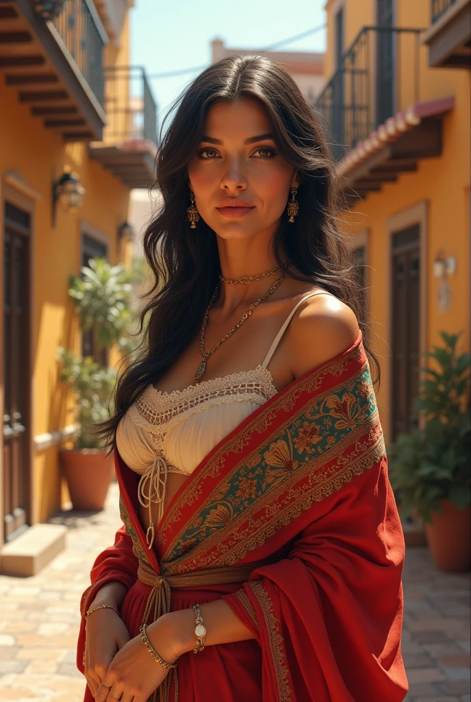 a Spanish girl 