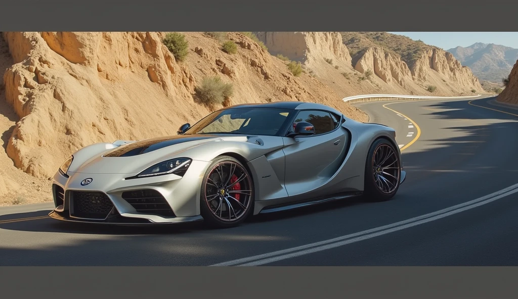 Give this car a sportier look by simply changing the wheels