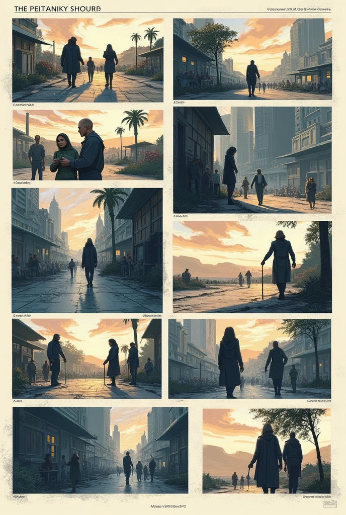 Create a complete storyboard with title and description