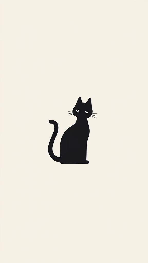cat logo minimalist