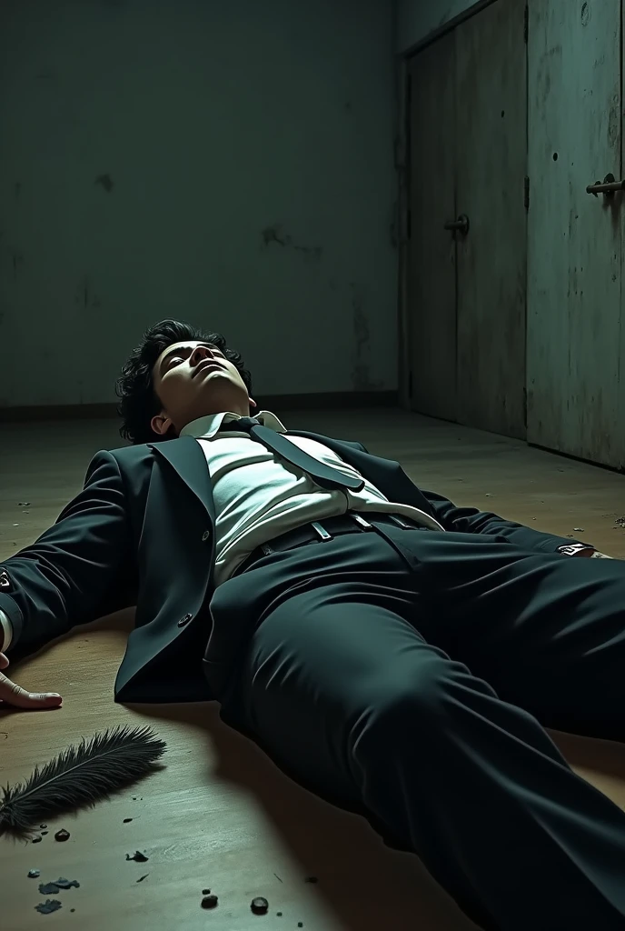Malaysia handsome malay Zarul 22 years lawyer
He faint
A man brush his feet
5 Toes Smelly feet
His hand handcuff in  abondon warehouse 
Blindfolded
handcuff
Formal Outfit 
Focus sweaty hot feet on desk
feather duster on desk
Dirty black long sock on desk

