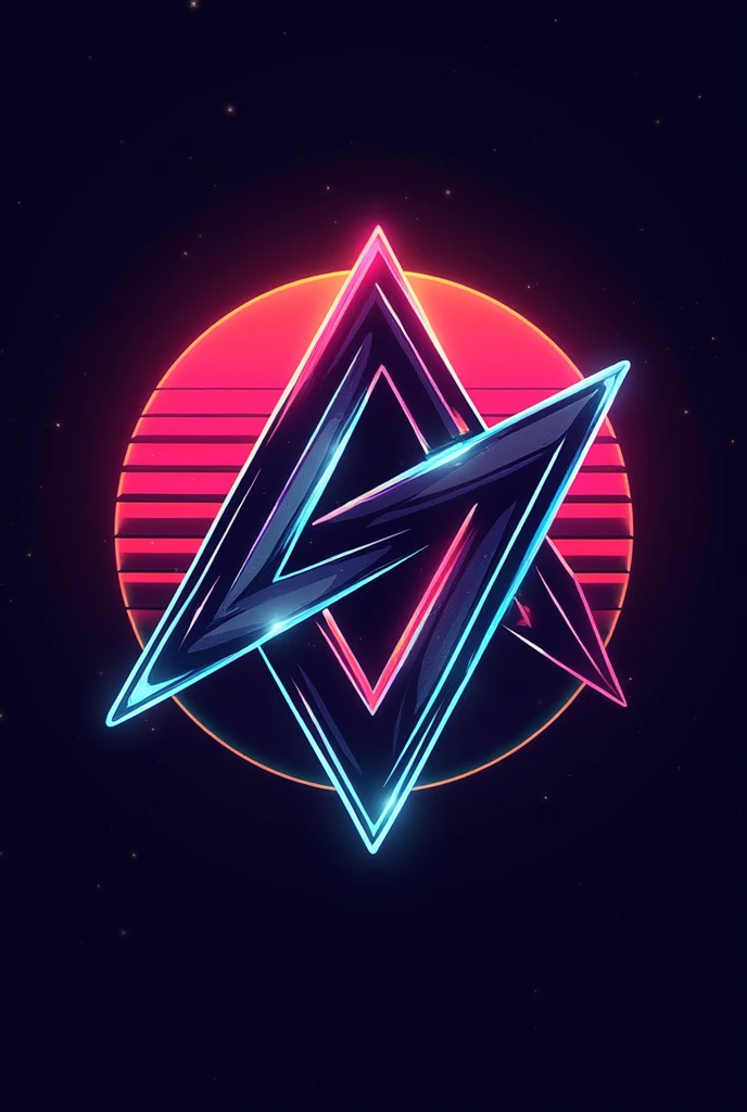 LOGO INSPIRED BY THE 80S ERA (no letters)