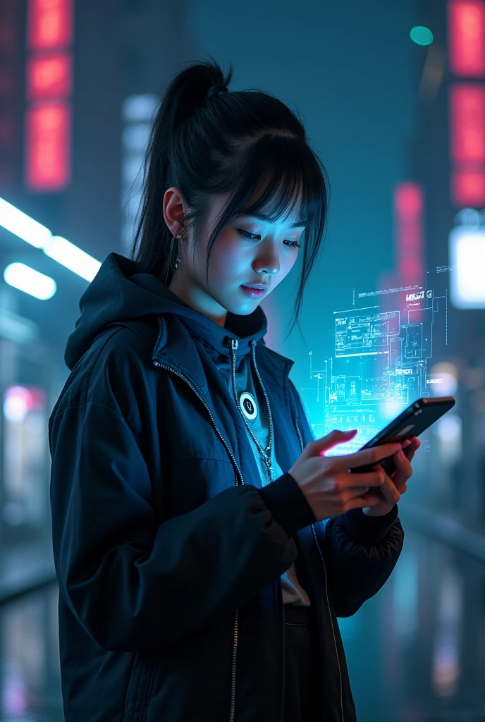 Create a person with the aiphon 19 phone