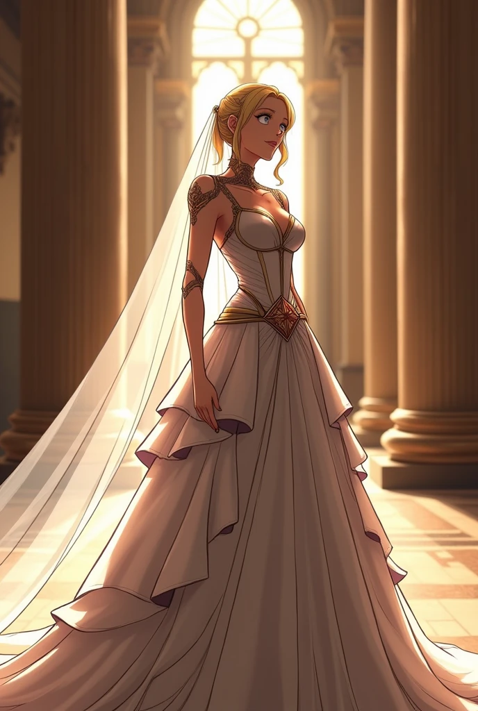 ALL Might's wedding dress from my hero academia . More like the all might
