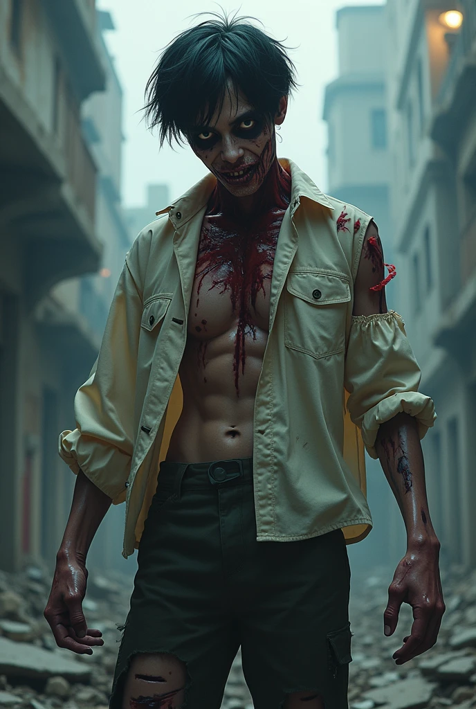 Jungkook como zombie