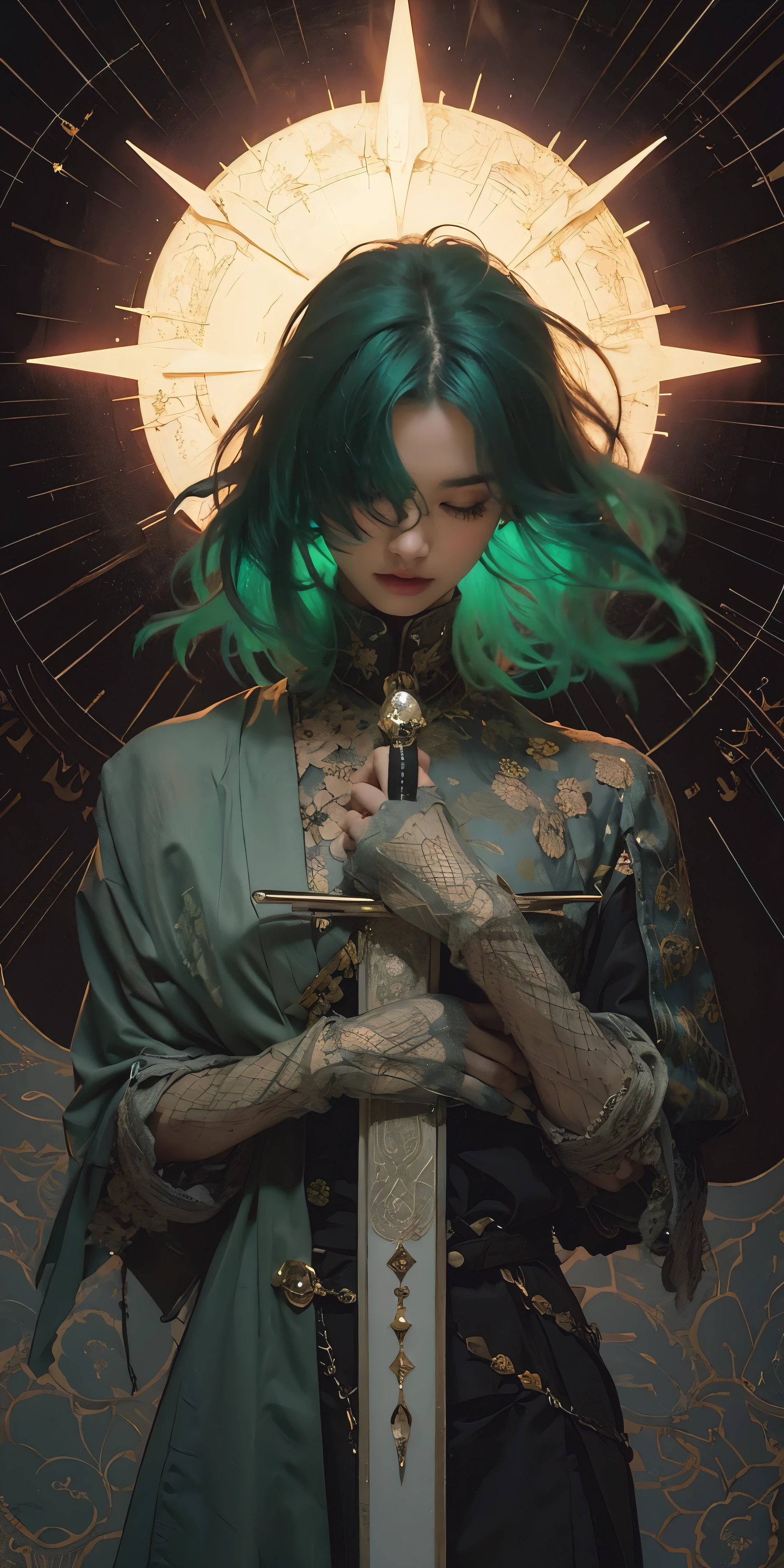 a woman