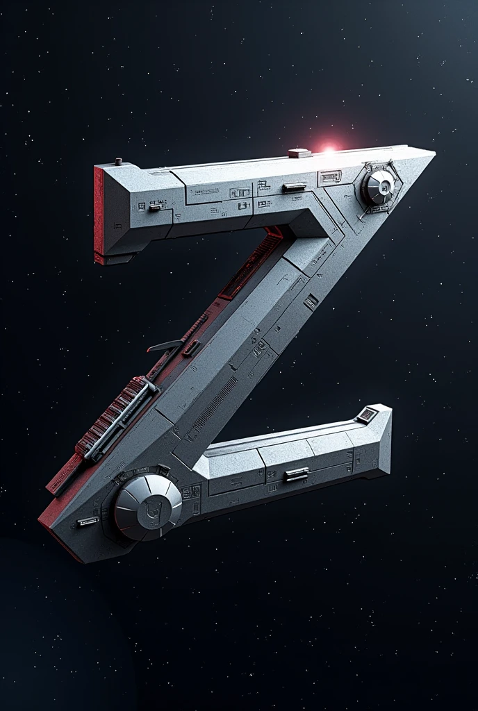 You can make the letter Z like a Star Wars ship.?