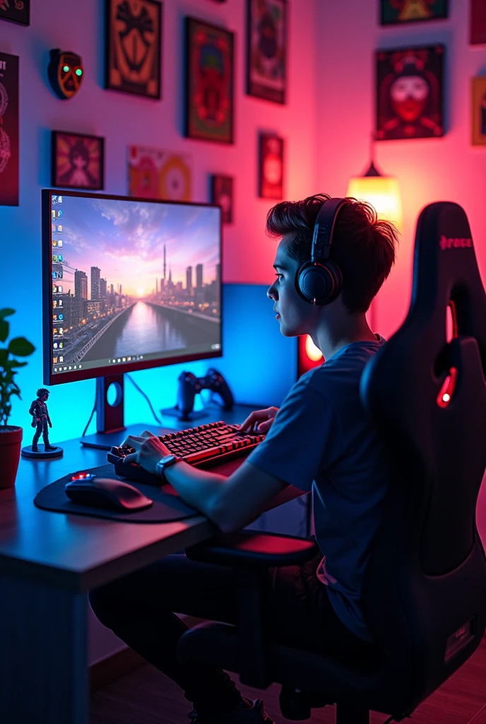 Un setup gamer