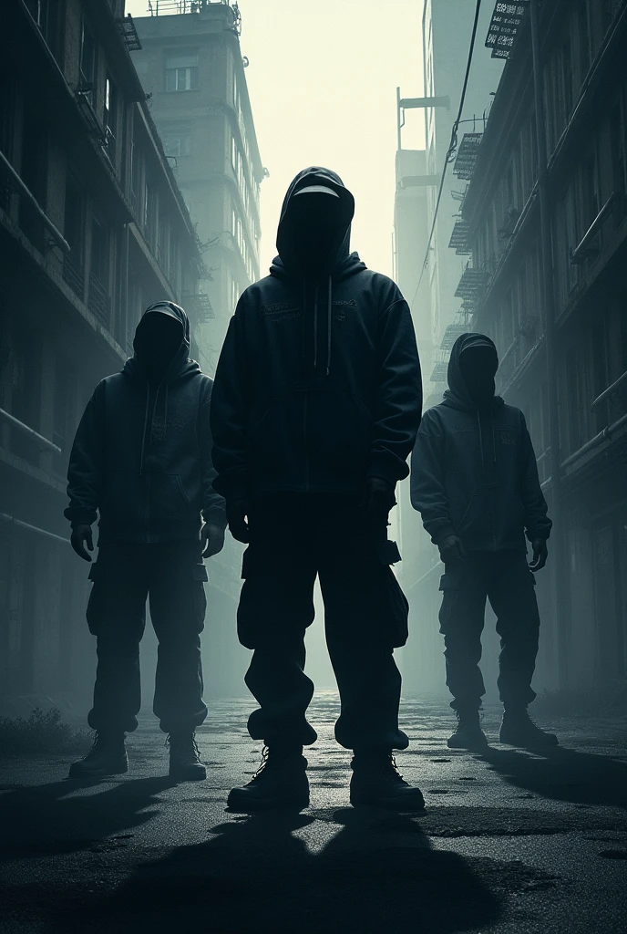 Underground rap cover without title, lyrics or faces 3.000x3.000