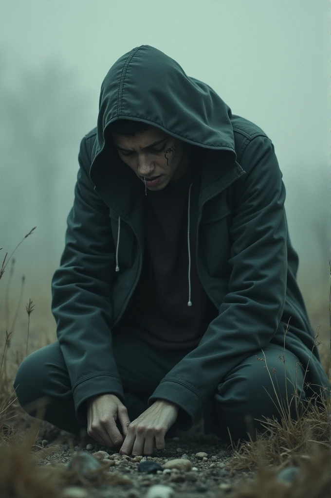 A person's heart is broken