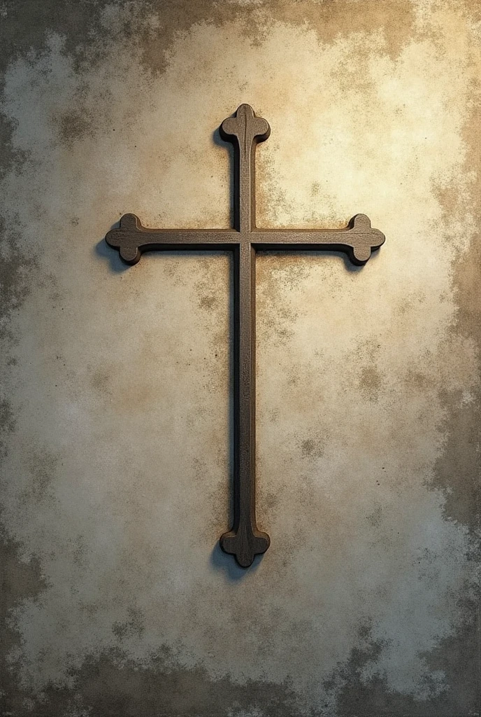 Make a cross on the wall