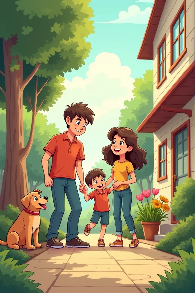 Make a family comic 
