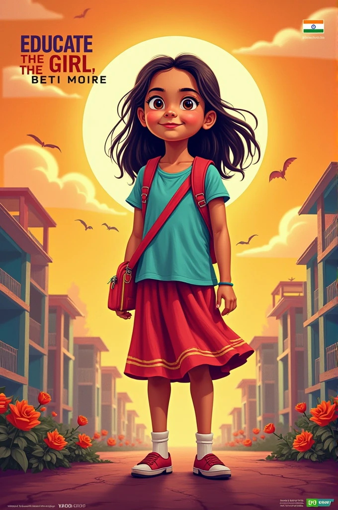 Poster on beti padhao beti bachao