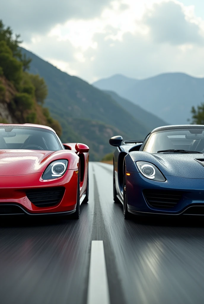 A Porsche and a Koenigsegg tin one image 