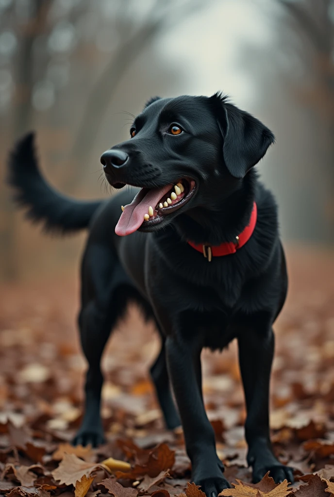 killer dog terror. Killing a black man