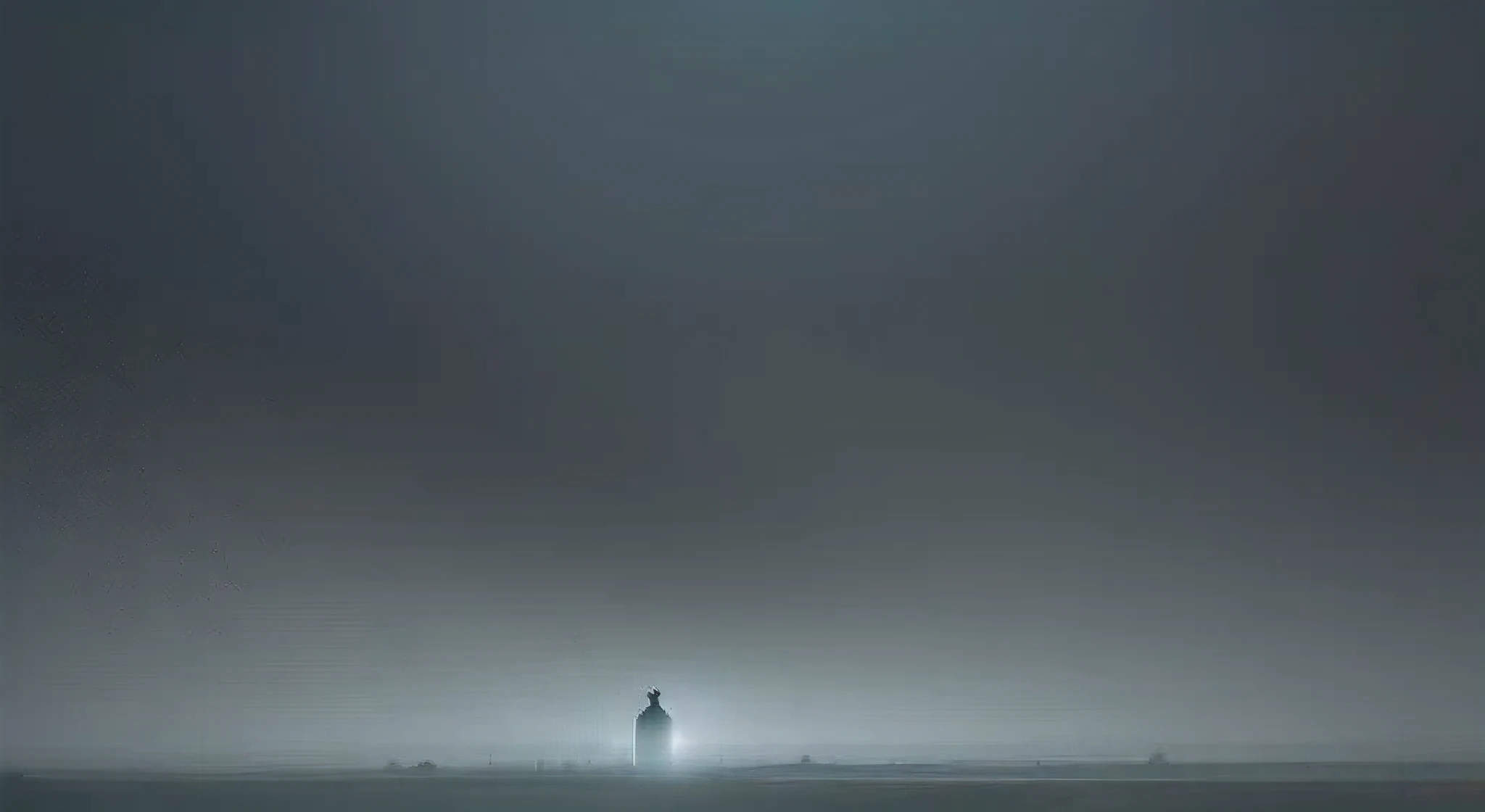 loneliness and hard fog