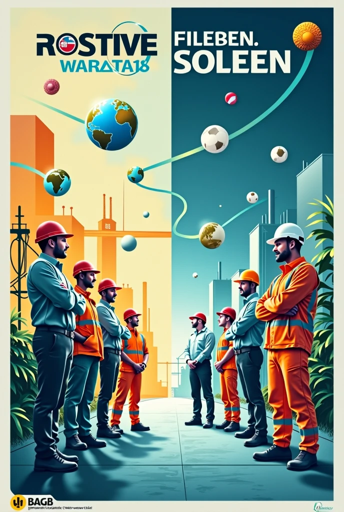 Sent by you:
Create a poster about quality, workplace safety, environment, you facilitate, asset security, ajudando o environment, add captivating and powerful images and phrases, Por favor.