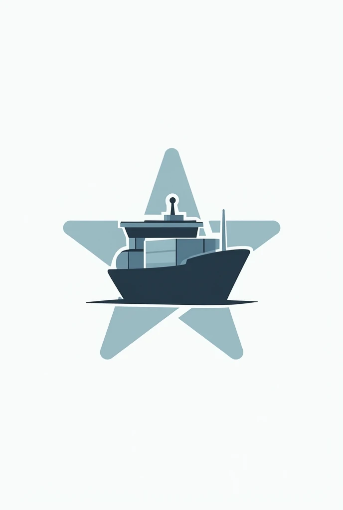 Create a logo based on shipment and logistics