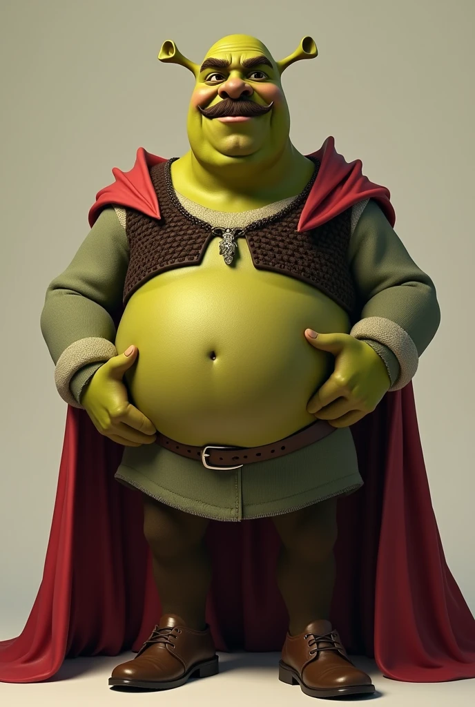 (Masterpiece, best quality, ultra-detailed, 4k textures, by Dsharp), (Short, sweaty, fat, ugly creepy orc) showing his big feet and (anatomically correct canine penis) to viewer, smiling with tongue out, presenting ass