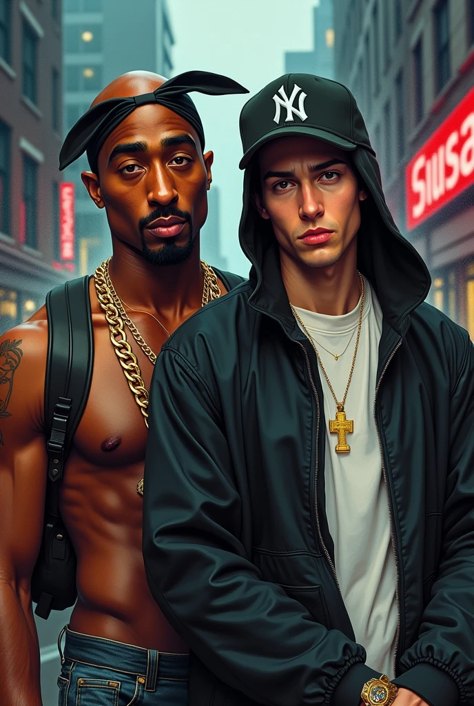 2pac and Eminem