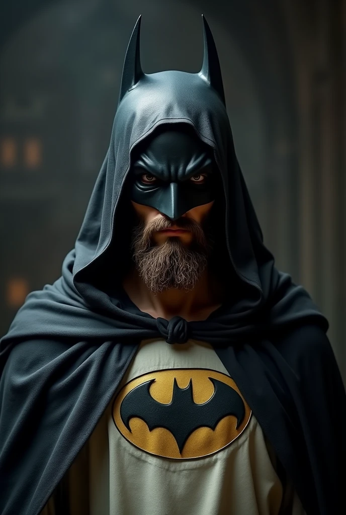 Jesus in a Batman mask