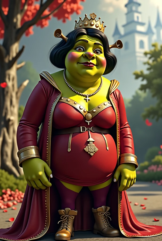 Lord Farquaad with boobs
