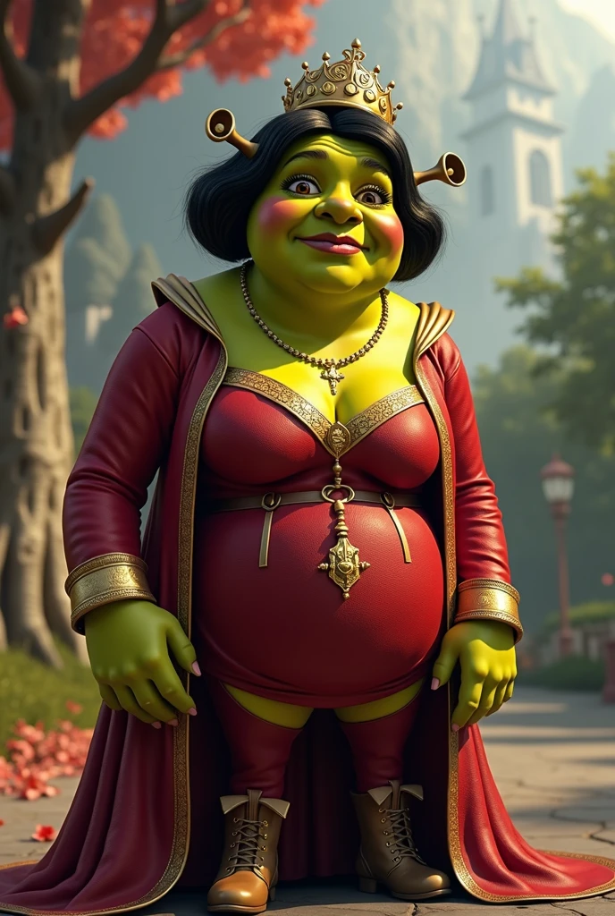 Lord Farquaad with boobs