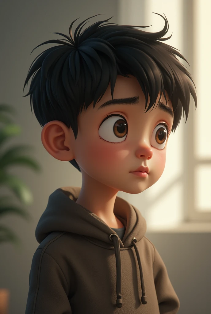 very thoughtful boy