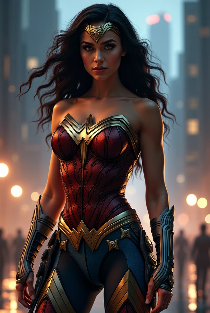 Wonder woman in catsuit
