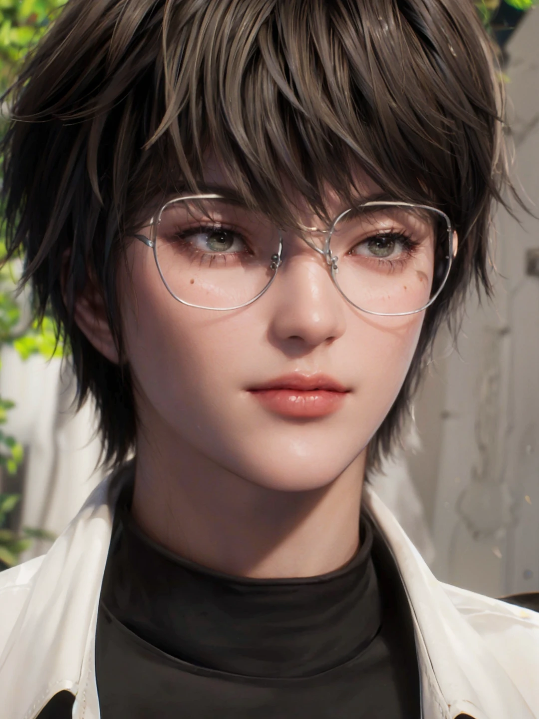 143
(20 year old woman), (surreal), (High level image quality), ((beautiful hairstyle 46)), ((short hair:1.46)), (breasted:1.1), (lipsticks)
