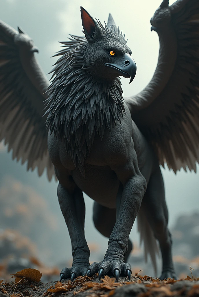3D drawing art, Greek mythology, Gryphon
