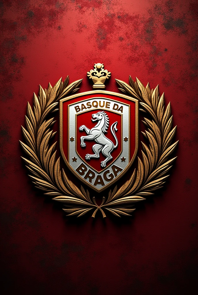 Make me a crest for a football team called Basque Da Braga